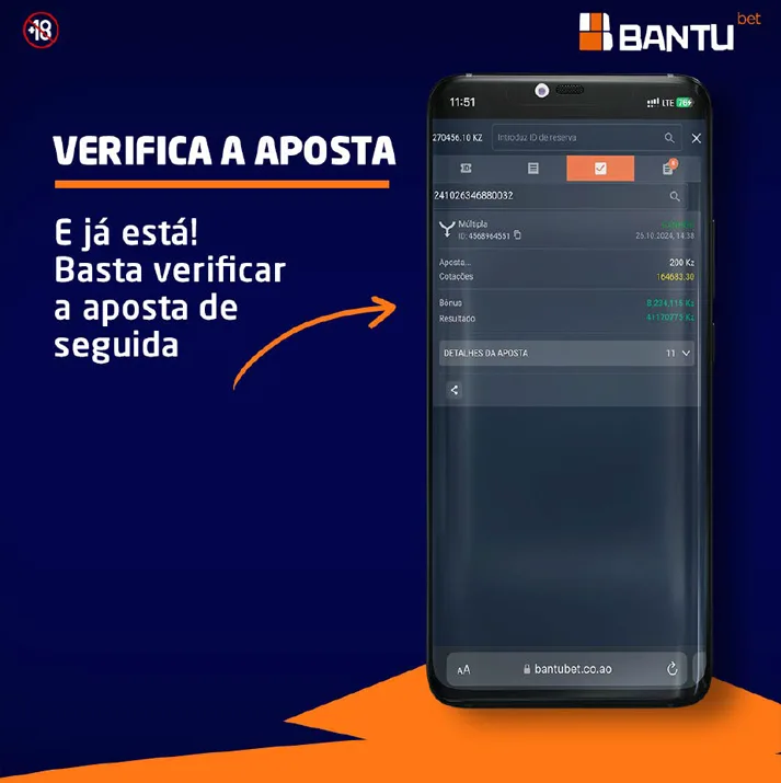 Como Consultar o Estado de uma Aposta com ID na Bantu Bet 4 Verificar aposta na Bantu bet